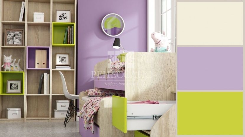 6 лучших сочетаний цветов интерьера и мебели для первой детской